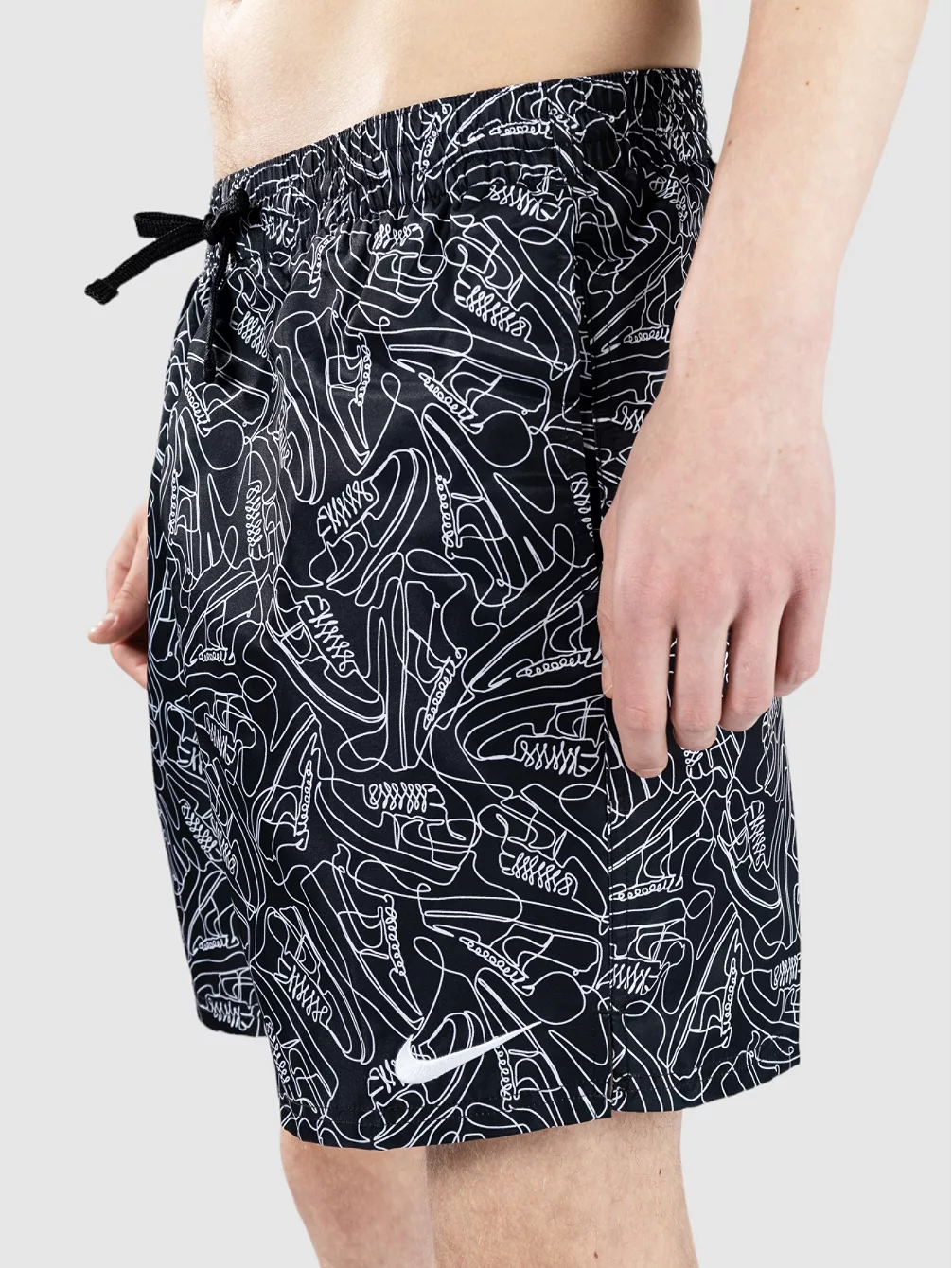 

Шорты для волейбола 7 дюймов Nike Swim, черный