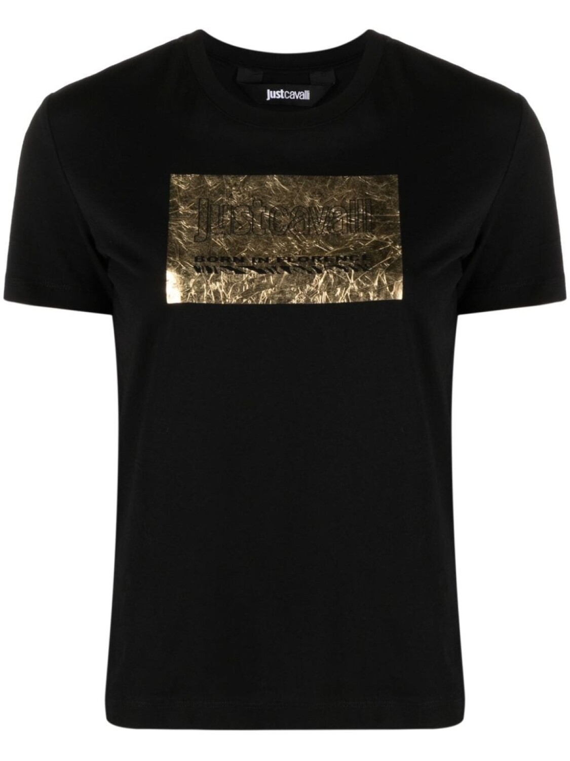 

Just Cavalli футболка с логотипом, черный