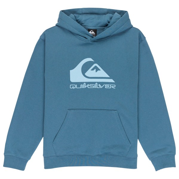 

Детская толстовка с капюшоном и логотипом Comp Quiksilver, синий