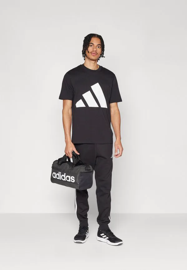 M bl sj t print tshirt Adidas Sportswear, Black White — фото 2