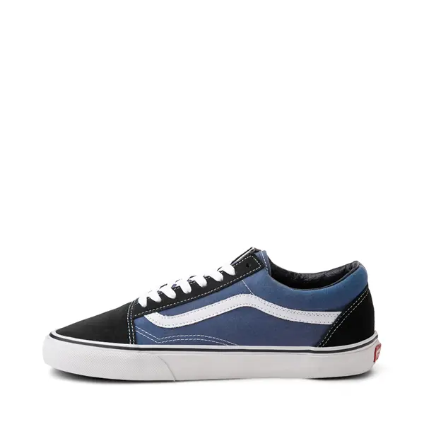 Кроссовки для скейтбординга Vans Old Skool, темно-синий/белый — фото 2