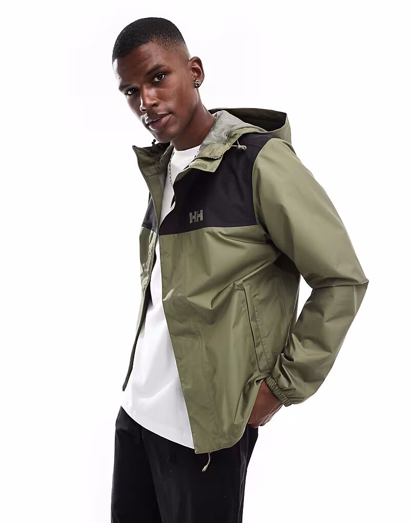 

Куртка-дождевик Helly Hansen Vancouver зеленого цвета