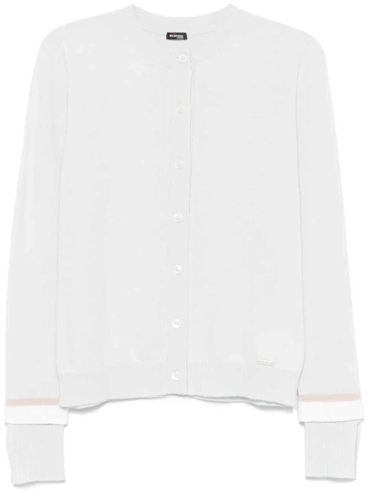 

Kiton кардиган с логотипом, зеленый
