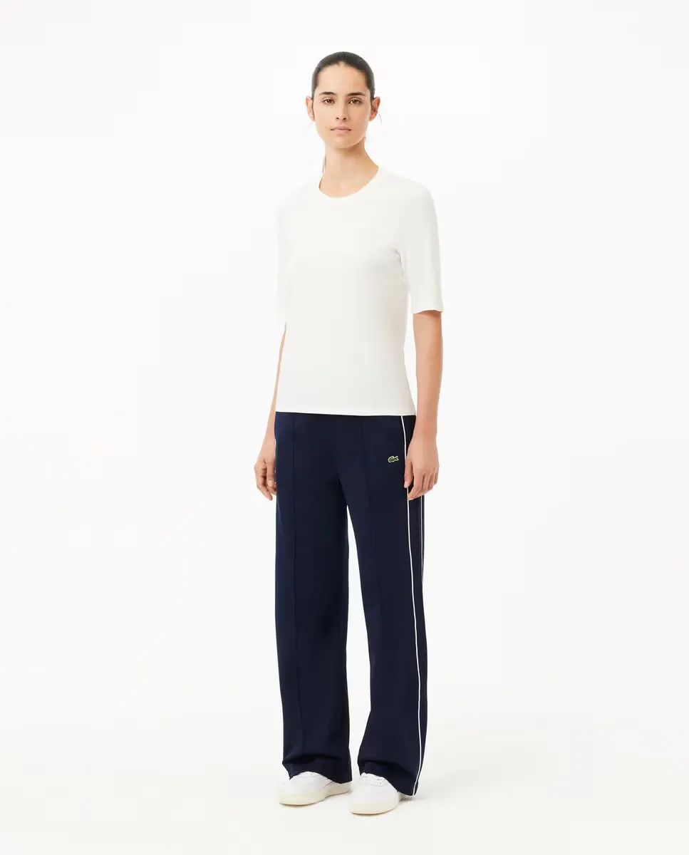 

Женские спортивные брюки Paris из ткани интерлок Lacoste, тёмно-синий
