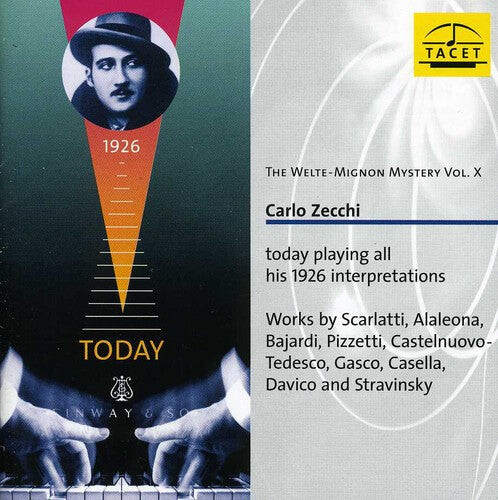 

CD диск Scarlatti / Zecchi: Welte-Mignon Mystery 10: Carlo Zecchi