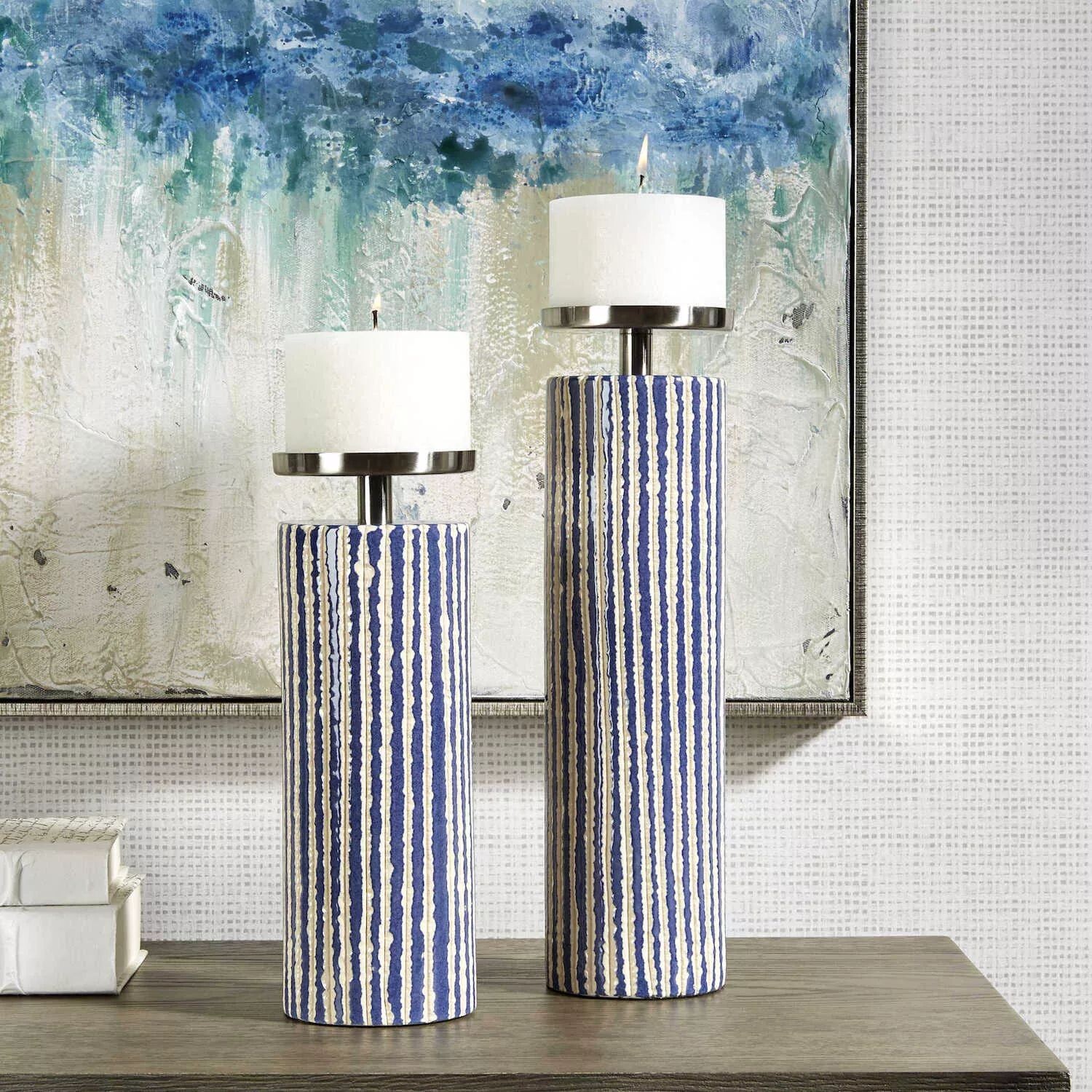

Подсвечники Uttermost Havana Blue, набор из 2 предметов