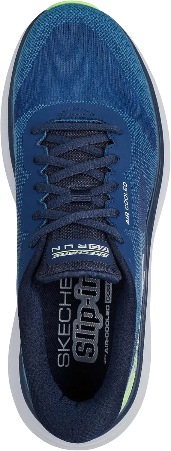 Мужские кроссовки Skechers Endeavour Exciton с максимальной амортизацией, Navy Textile. — фото 3