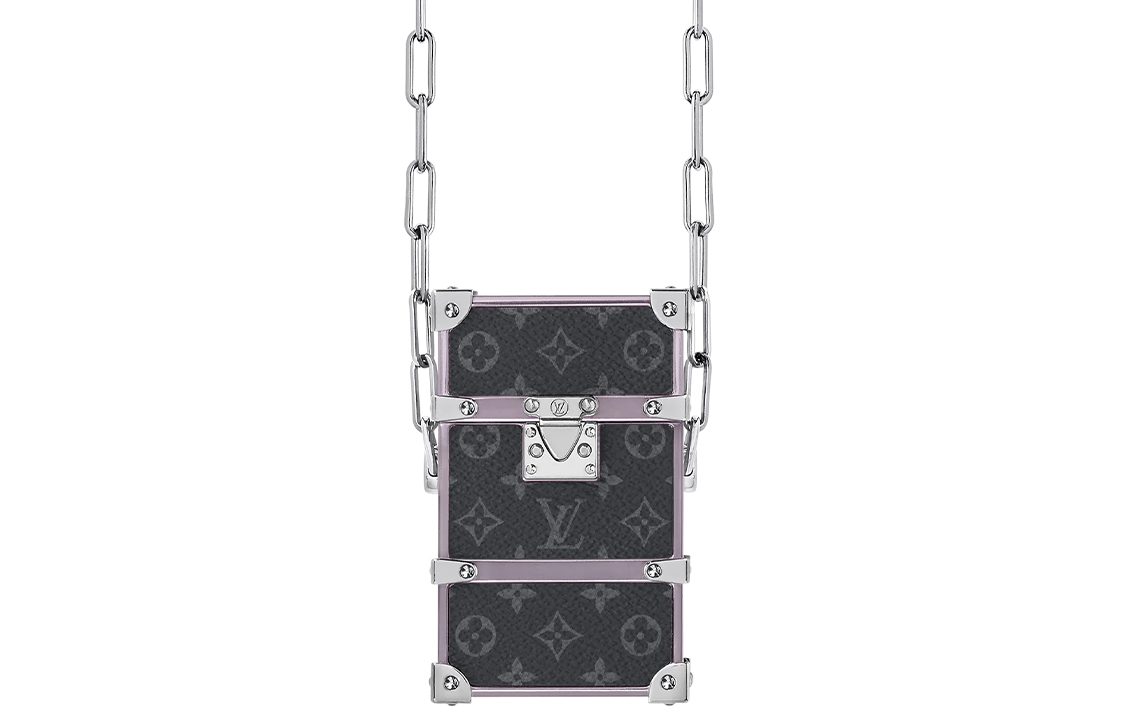

Металлические кулоны Trunk Box унисекс LOUIS VUITTON, серый