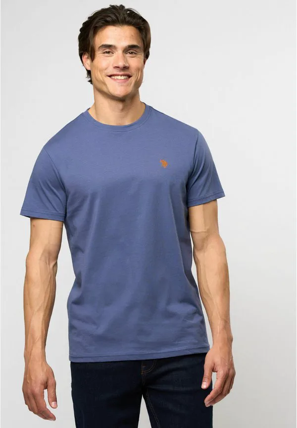 Простая футболка умарджуна U.S. Polo Assn., Vintage Indigo