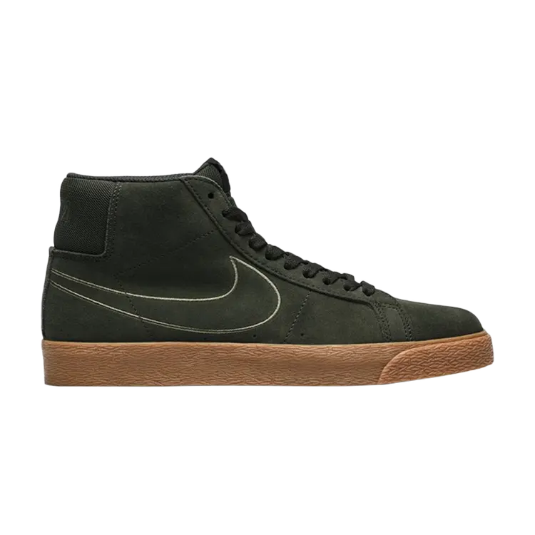 

Кроссовки Nike Zoom Blazer Mid SB 'Sequoia', зеленый