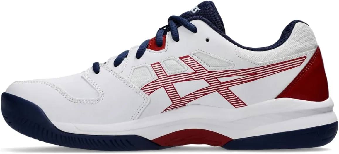 Кроссовки для пиклбола ASICS Gel-RENMA, белый/бордовый — фото 4