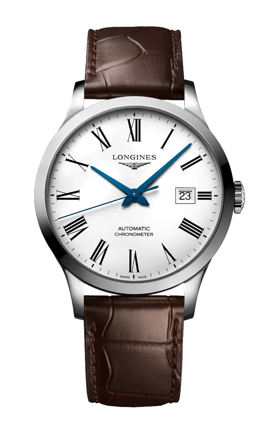 КОЛЛЕКЦИЯ RECORD - L2.821.4.11.2 LONGINES, серебряный