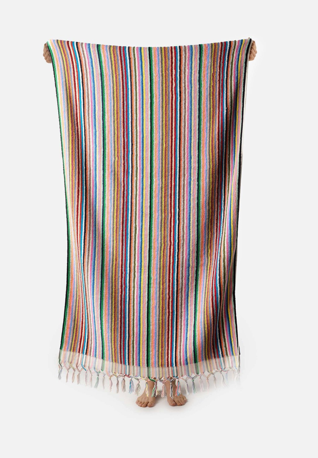 

Пляжное полотенце STRIPED MAЯSIKØH, мультиколор