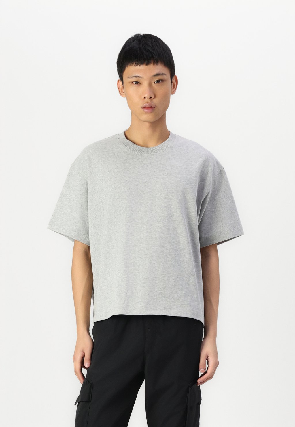 

Базовая футболка JCOBLANKS HEAVY TEE CREW NECK Jack & Jones PREMIUM, светло-серый