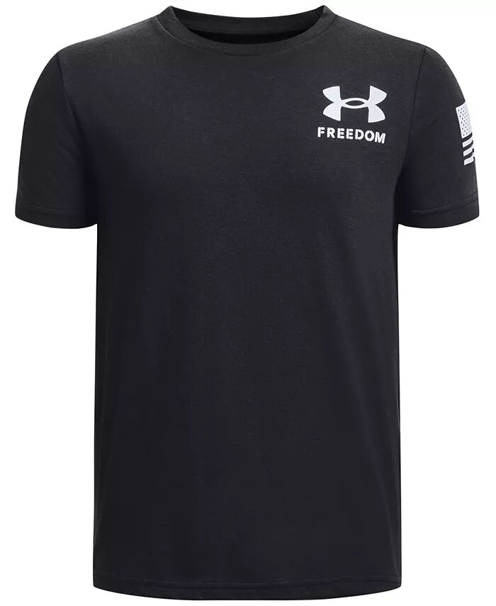 

Футболка Big Boys New B Freedom Flag Under Armour, черный