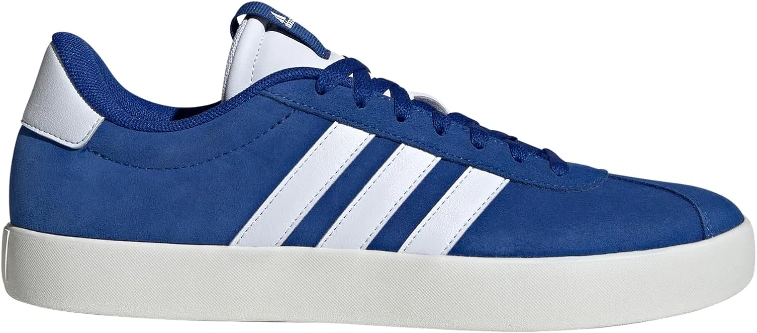 Кроссовки мужские leather adidas, Team Royal Blue/White/Off White