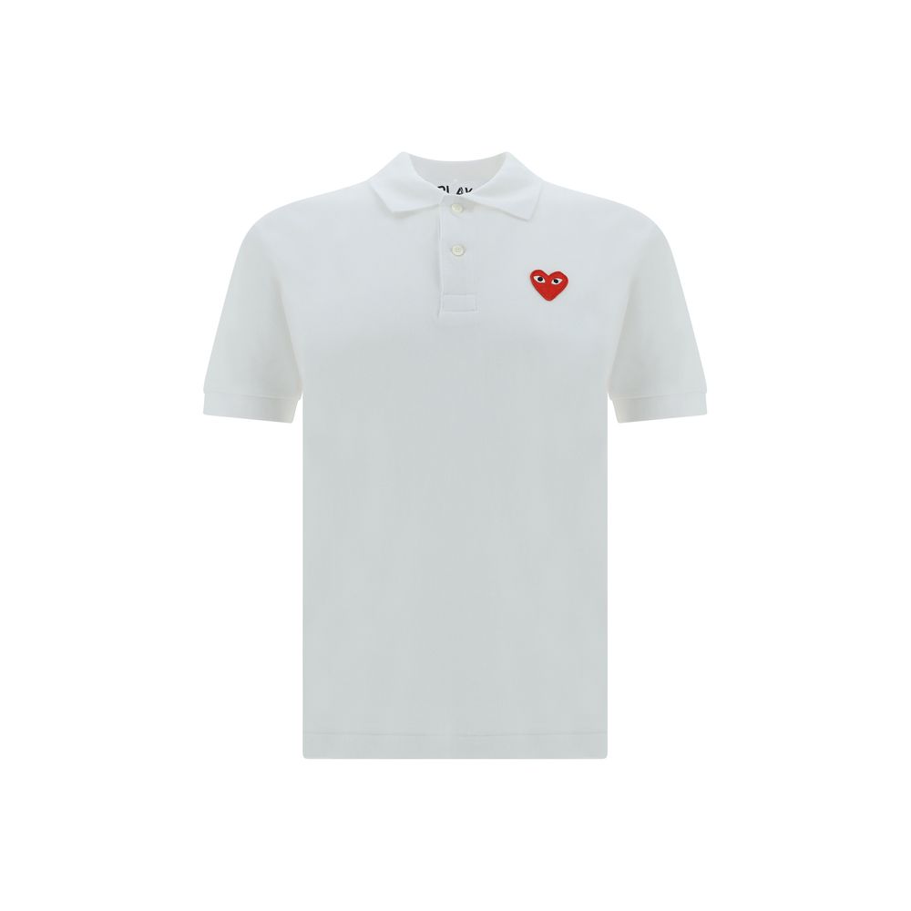 

Рубашка поло Comme Des Garçons Play, белый