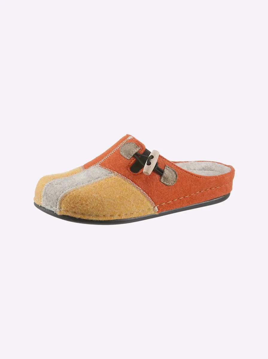 Casual Looks Тапочки, домашняя обувь, цвет Orange