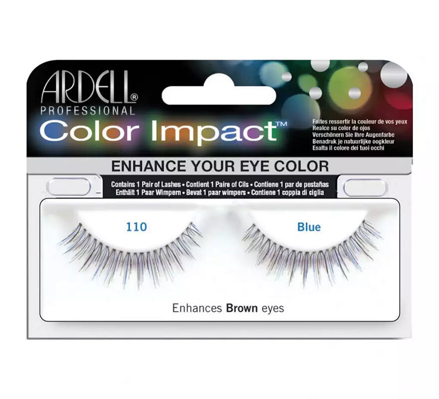 

Полоски для накладных ресниц ARDELL COLOR IMPACT #110 Синий