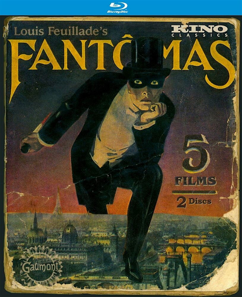 

Диск Blu-ray Fantomas 5-Film Collection [1913]