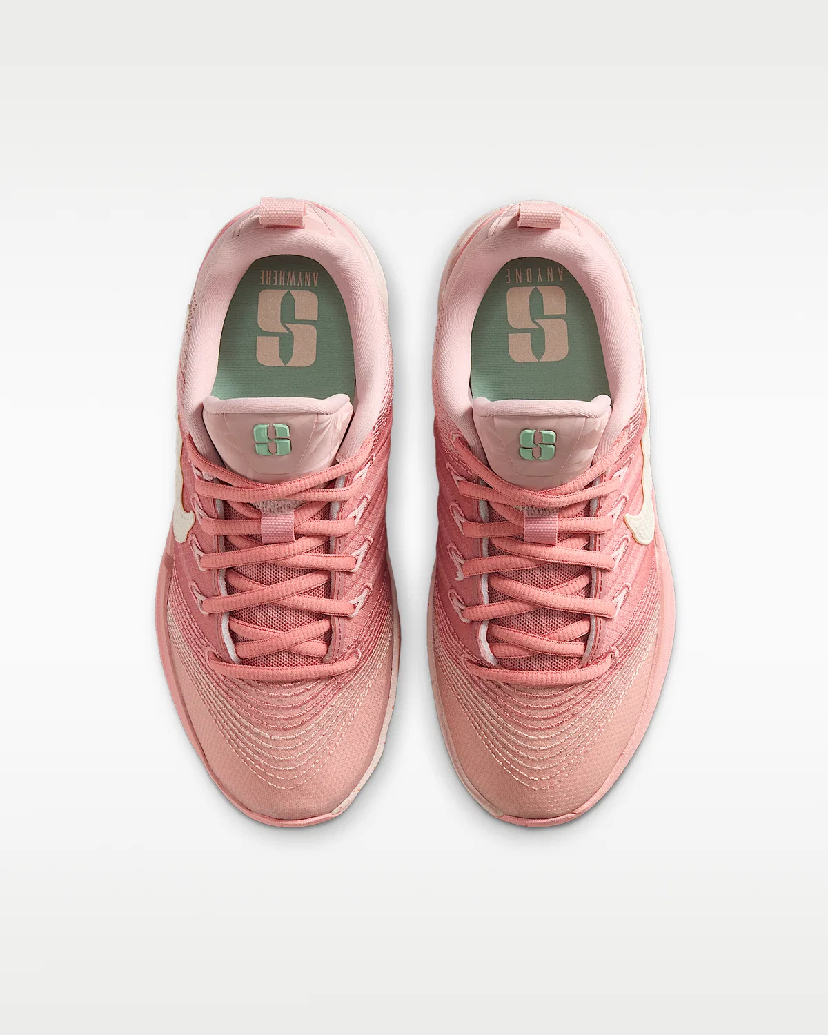 Детские баскетбольные кроссовки Sabrina 3 "Three", Pink Oxford/Red Stardust/Enamel Green/Coconut Milk — фото 4