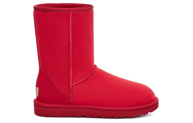 Ботинки Ugg  Women's Classic Short II, красный самбо — фото 2