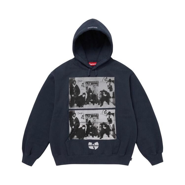 

Толстовка Supreme x Wu-Tang Clan Hooded Sweatshirt 'Navy'