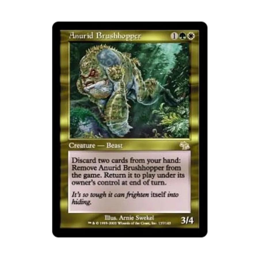 

CCG Анурид-кустарник (клавиша R), MTG - Judgment