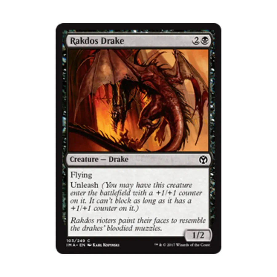 

CCG Ракдос Дрейк (C) (Рольга), MTG - Iconic Masters