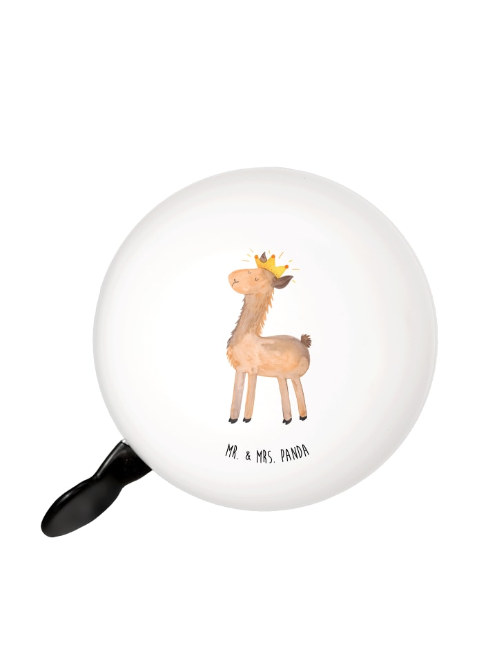 

Mr. & Mrs. Panda Велосипедный звонок, Лама Кинг, не говоря ни слова, в белом