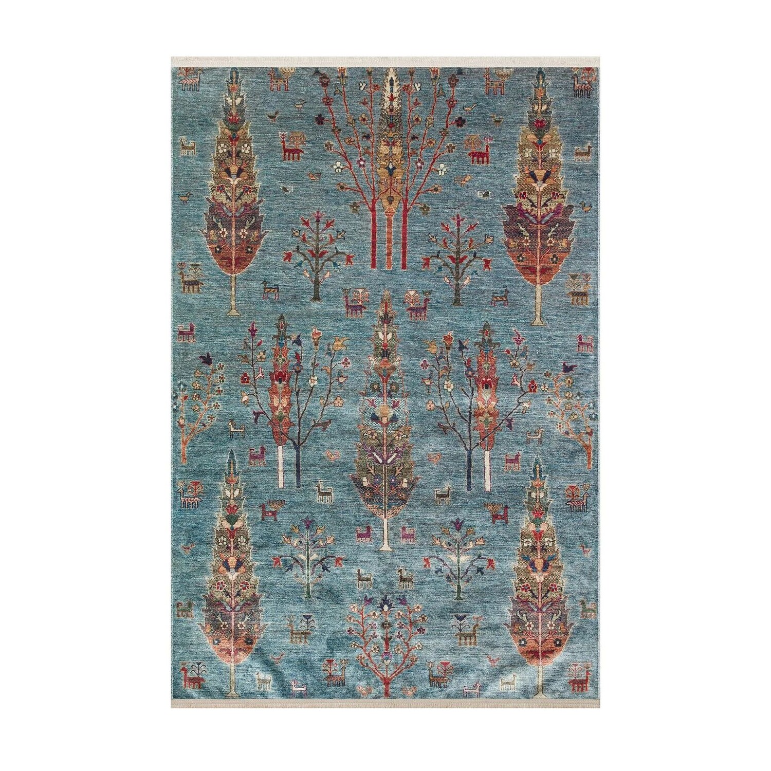 

Ковер Eco Carpet Antique Aqua Machine Made - Синий - 160x230 см Eko Halı