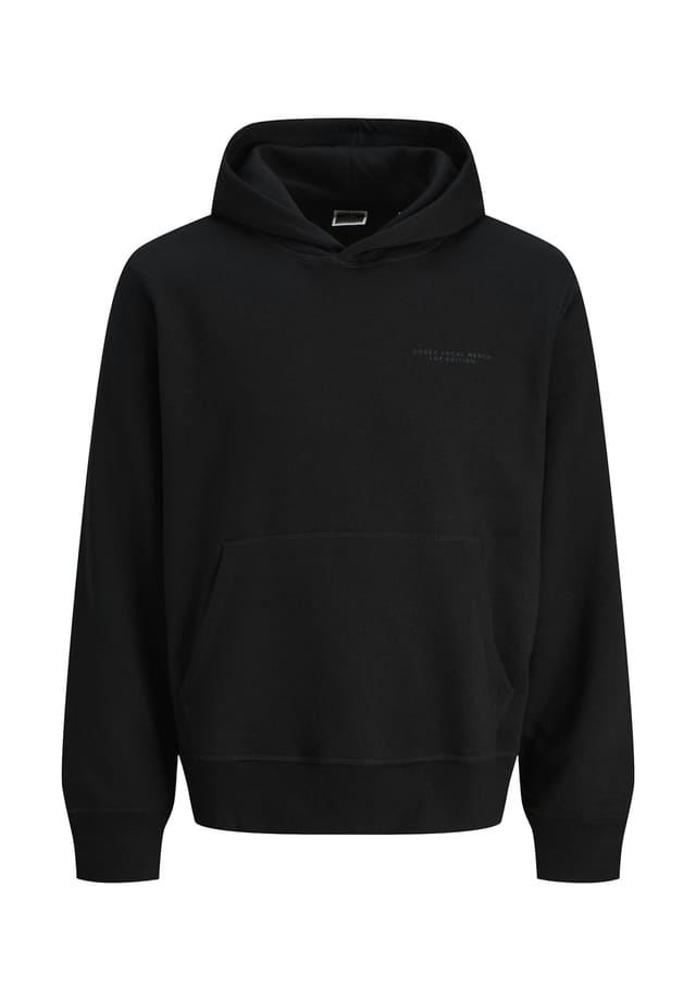 

Толстовка с капюшоном interlude hoodie Jack & Jones, черный