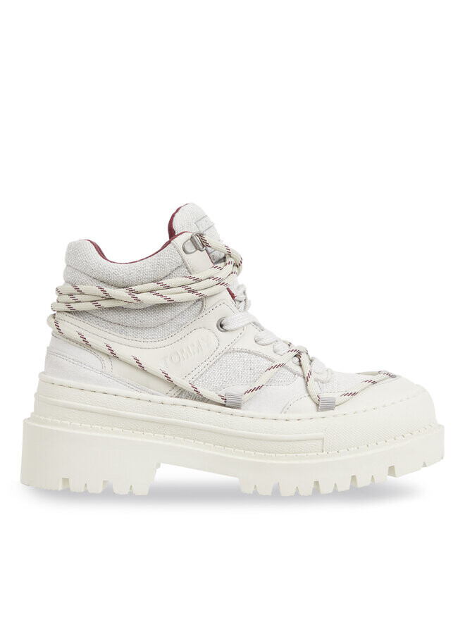 Ботильоны на шнуровке Tjw Hybrid Boot Tommy Jeans, белый