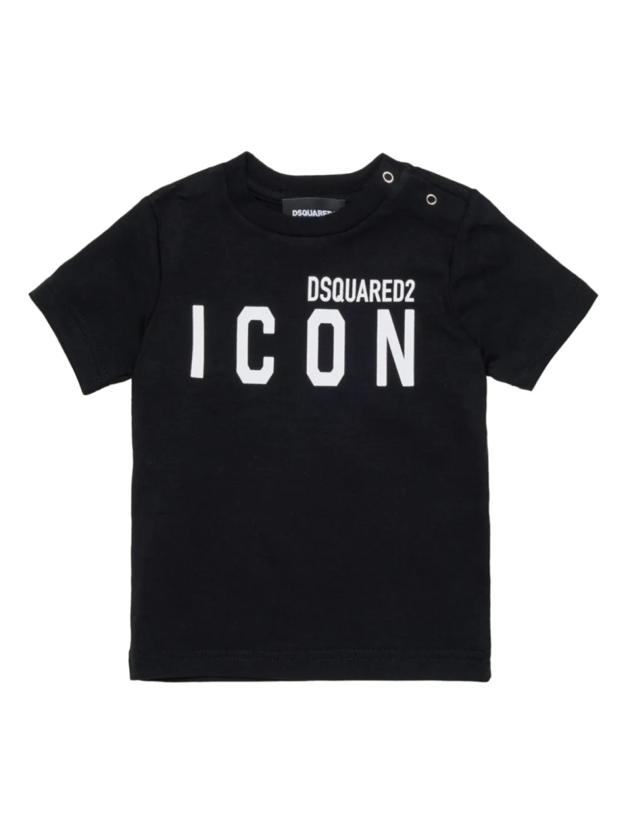 

Футболка с иконкой DSQUARED2 KIDS, черный