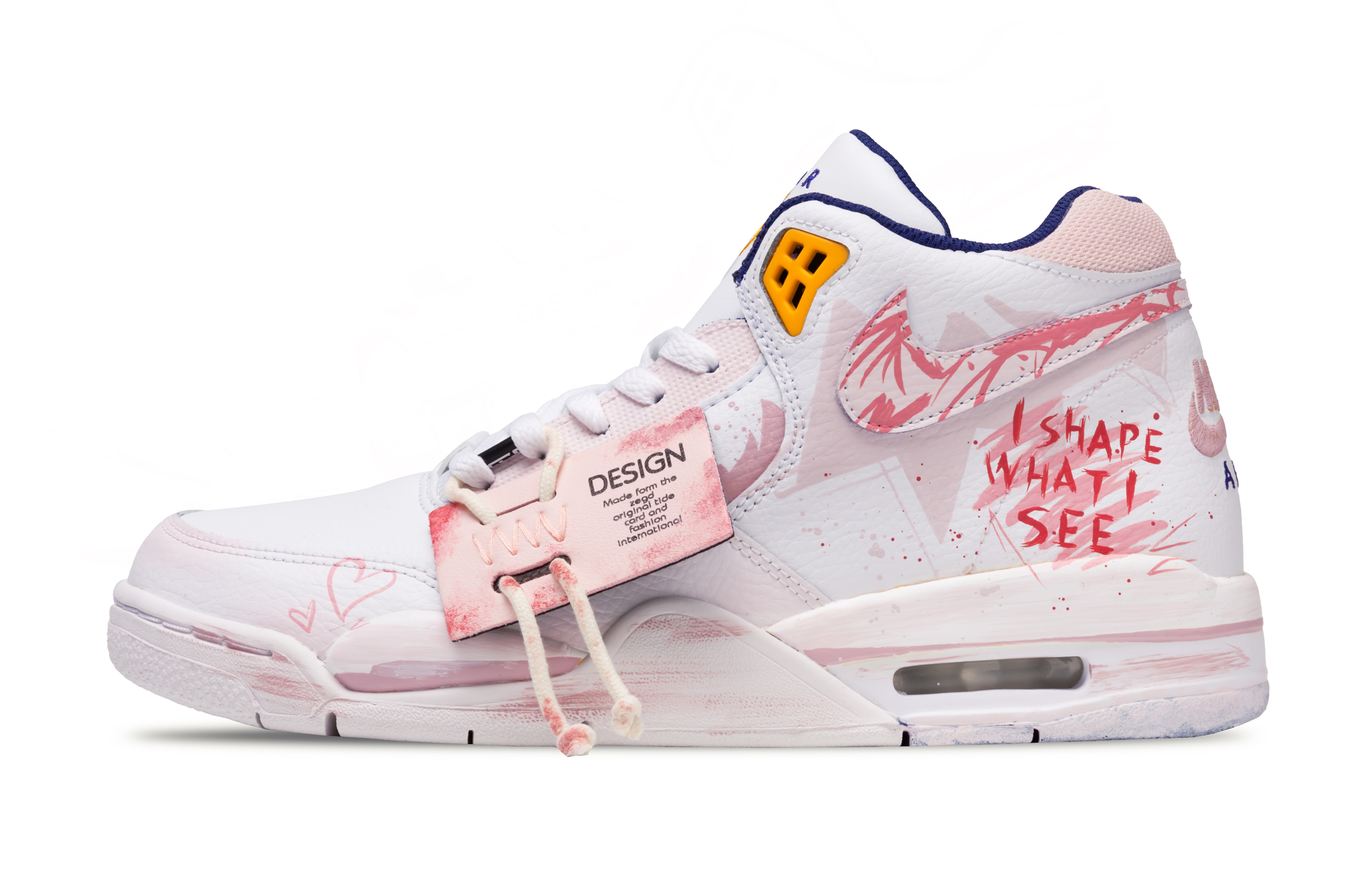 

Nike Баскетбольные кроссовки Flight Legacy Mid Top Vintage, мужские, светло-розовые