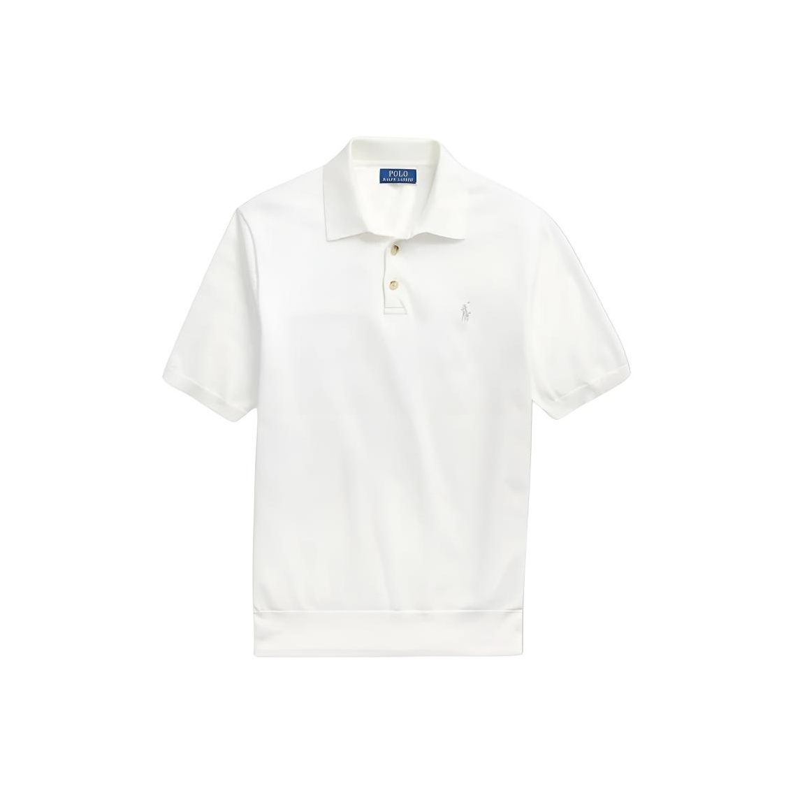 

Polo Ralph Lauren Белая поло SS25 для мужчин, Белый, Polo Ralph Lauren Белая поло SS25 для мужчин