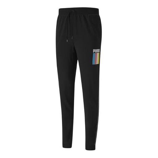 

Брюки celebration sweatpants 'black' Puma, черный