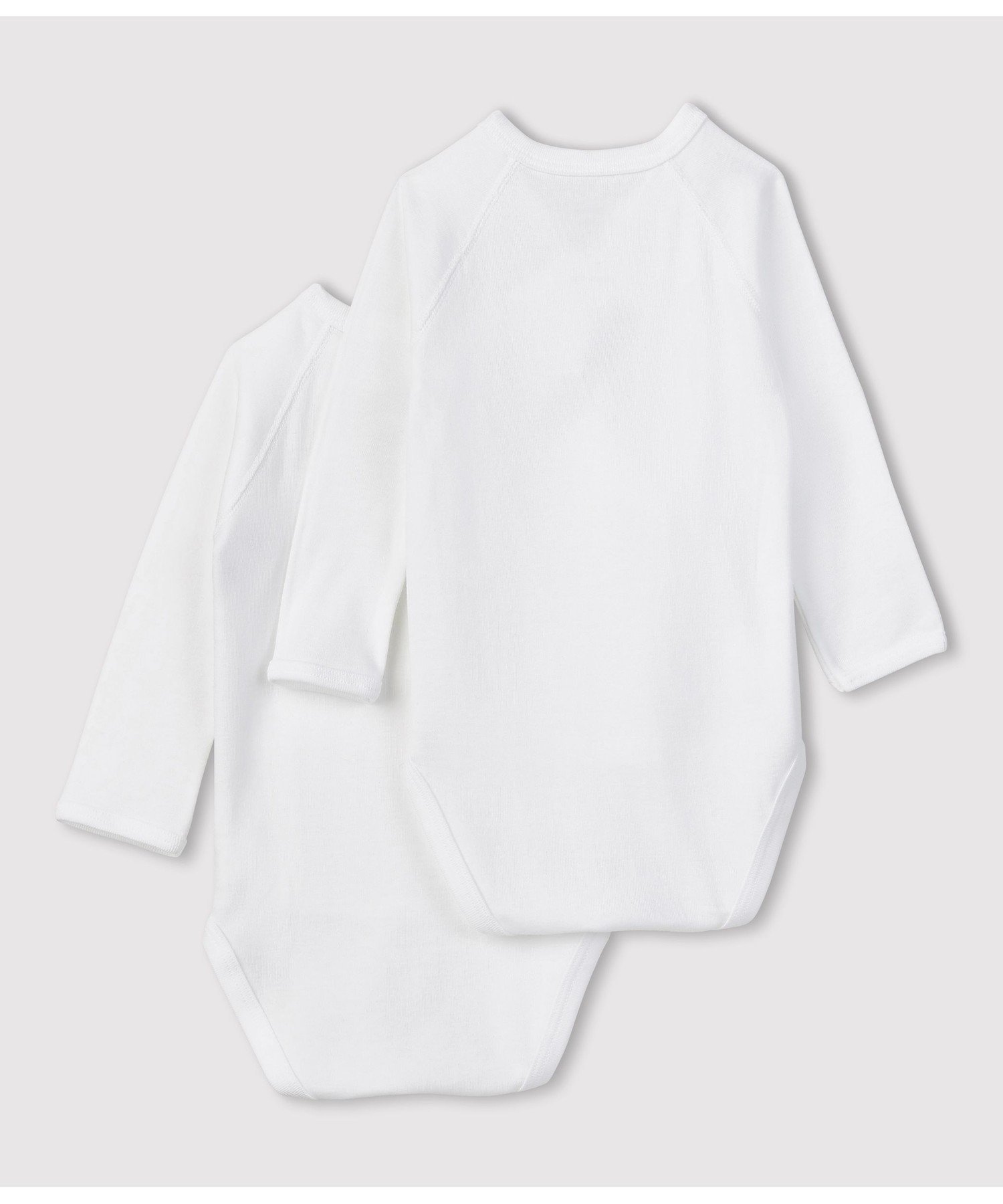 Боди с длинными рукавами (комплект из 2 предметов) PETIT BATEAU, Color 1 — фото 2
