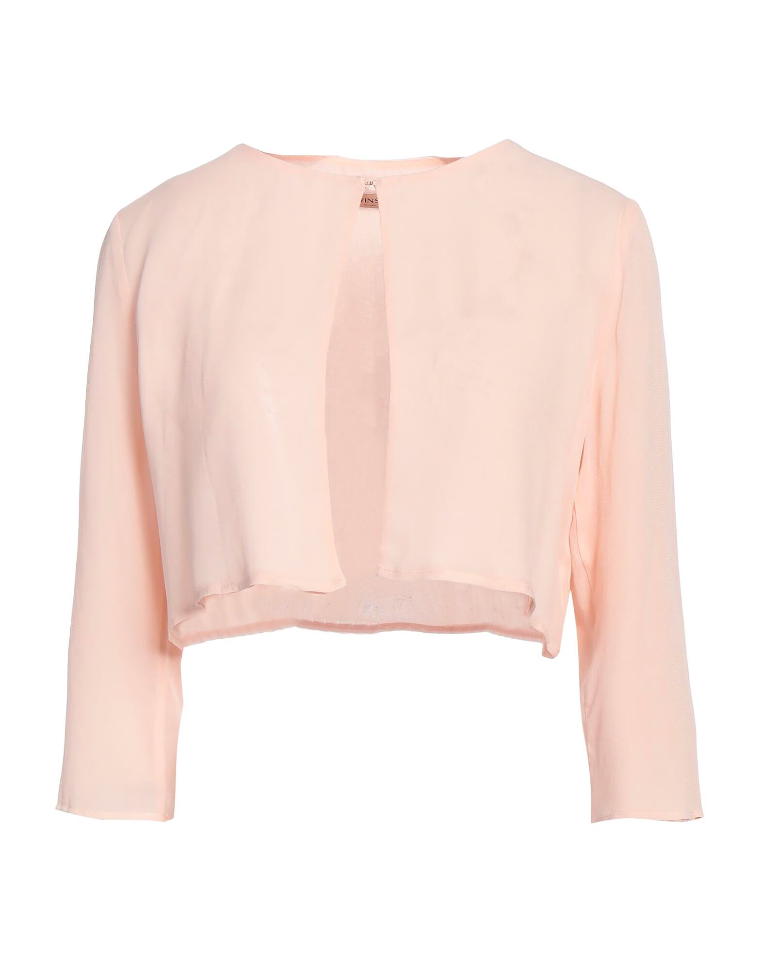 

Укороченный блейзер Twinset, бледно-розовый