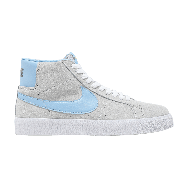 

Кроссовки Nike Blazer Mid SB 'Smoke Grey Psychic Blue', серый
