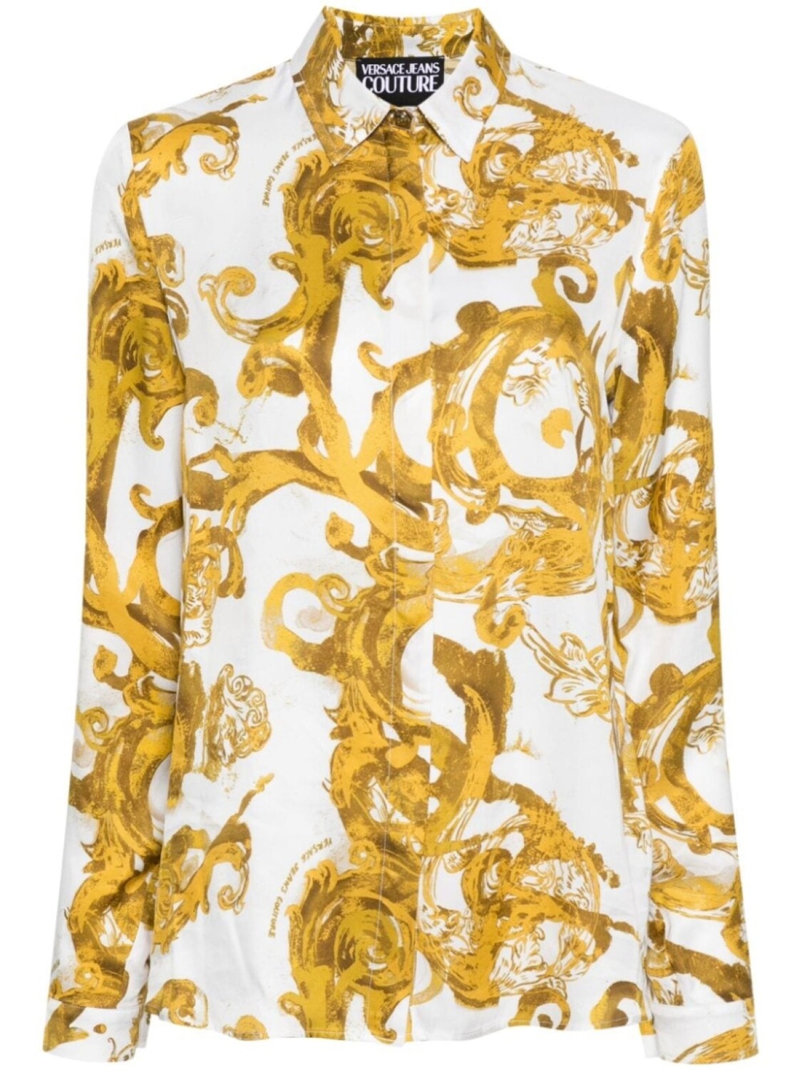 

Versace Jeans Couture рубашка с принтом Watercolour Couture, белый