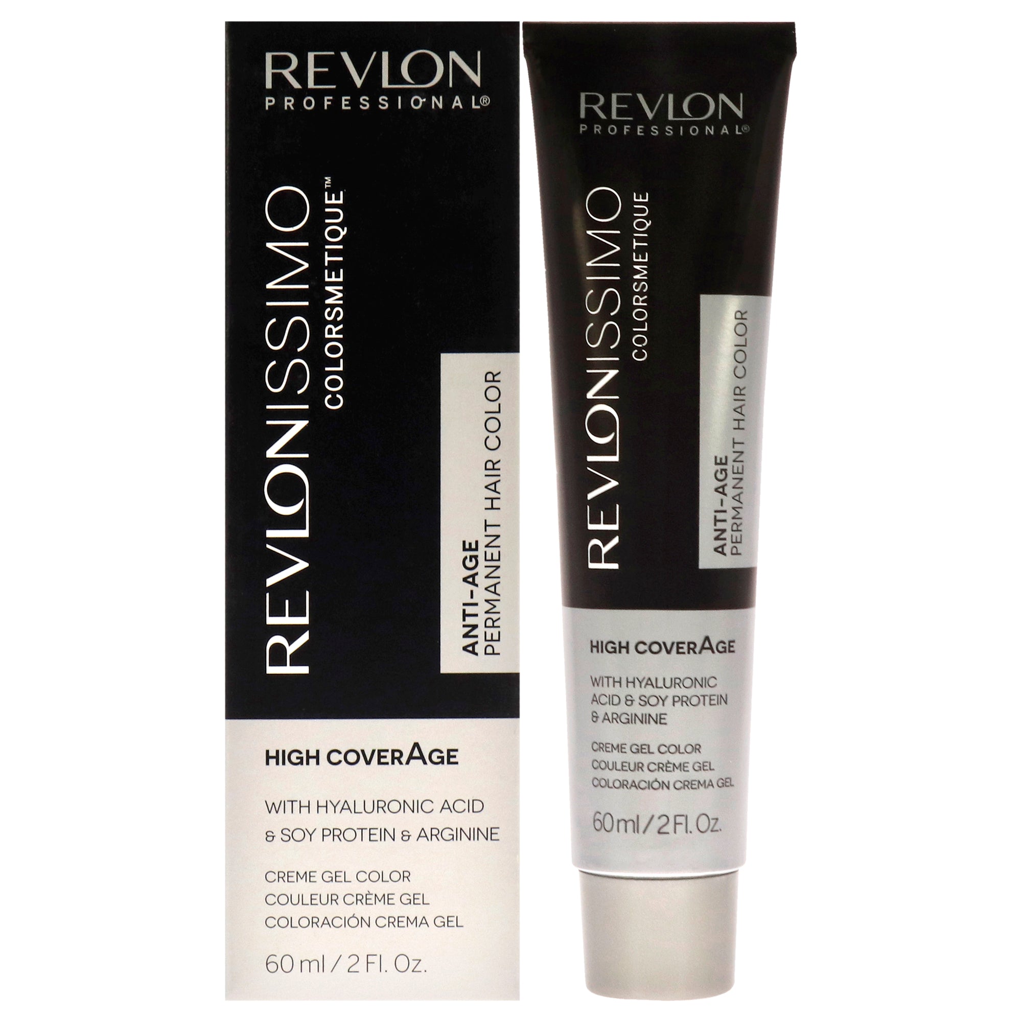 

Краска для волос Revlonissimo Colorsmetique High Coverage - 541 Deep Chestnut Light Brown от Revlon, подходит для мужчин и женщин - 2 унции