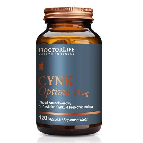 

Doctor Life, Цинк оптима БАД 15мг 120 капсул