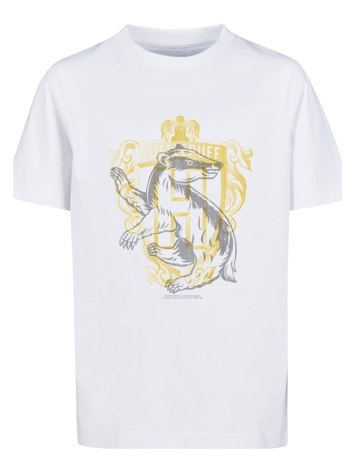 

Футболка F4NT4STIC Harry Potter Hufflepuff Budger Crest Logo, белый