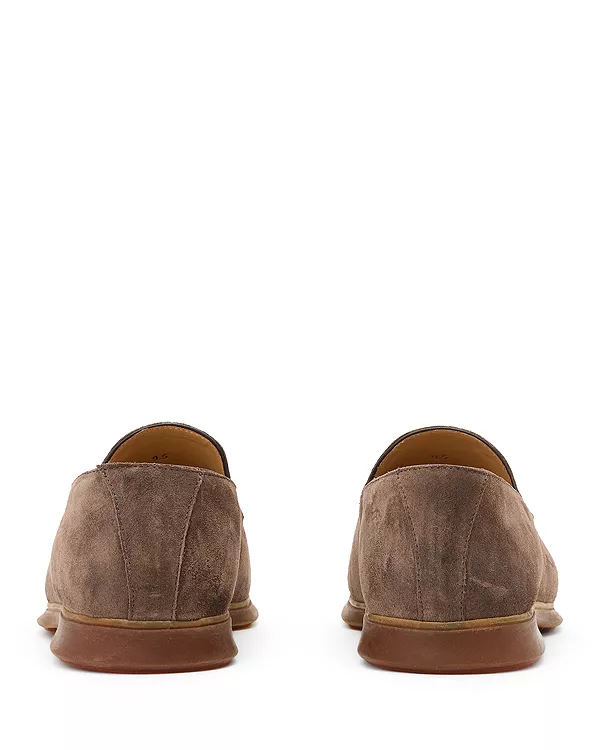 Мужские венецианские лоферы Thompson John Varvatos, коричневый — фото 2