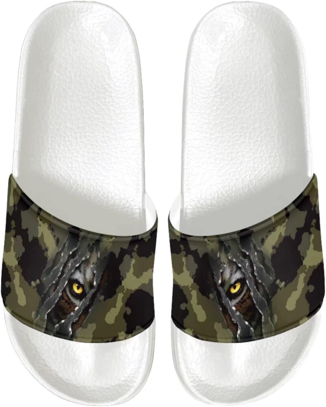 

Мужские шлепанцы сандалии Стильные летние тапочки Повседневные пляжные шлепанцы Нескользящие тапочки для ванной с белой подошвой Pugasmiru