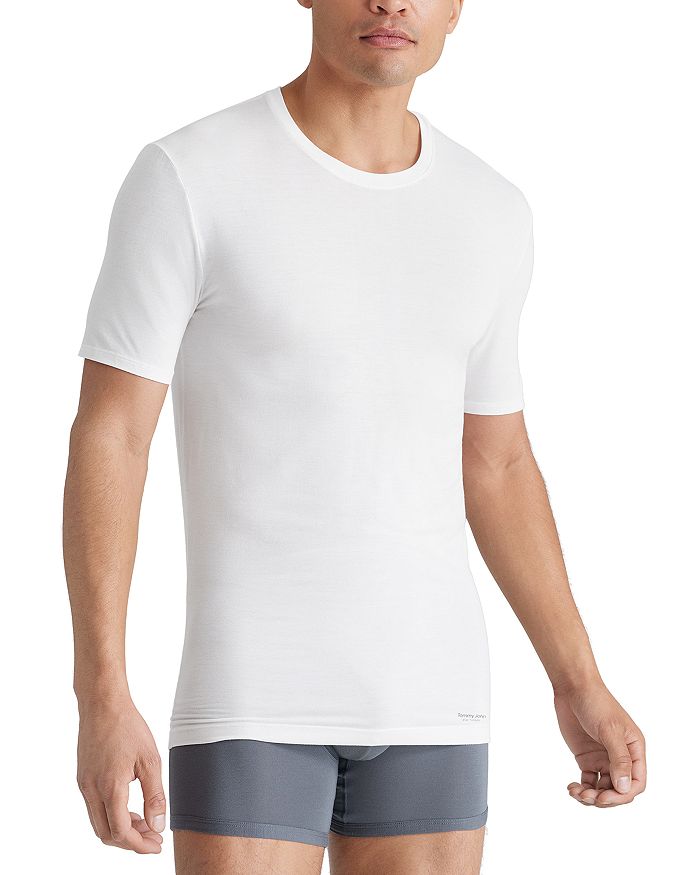 

Футболка Second Skin Essentials Crewneck, комплект из 3 штук Tommy John, белый