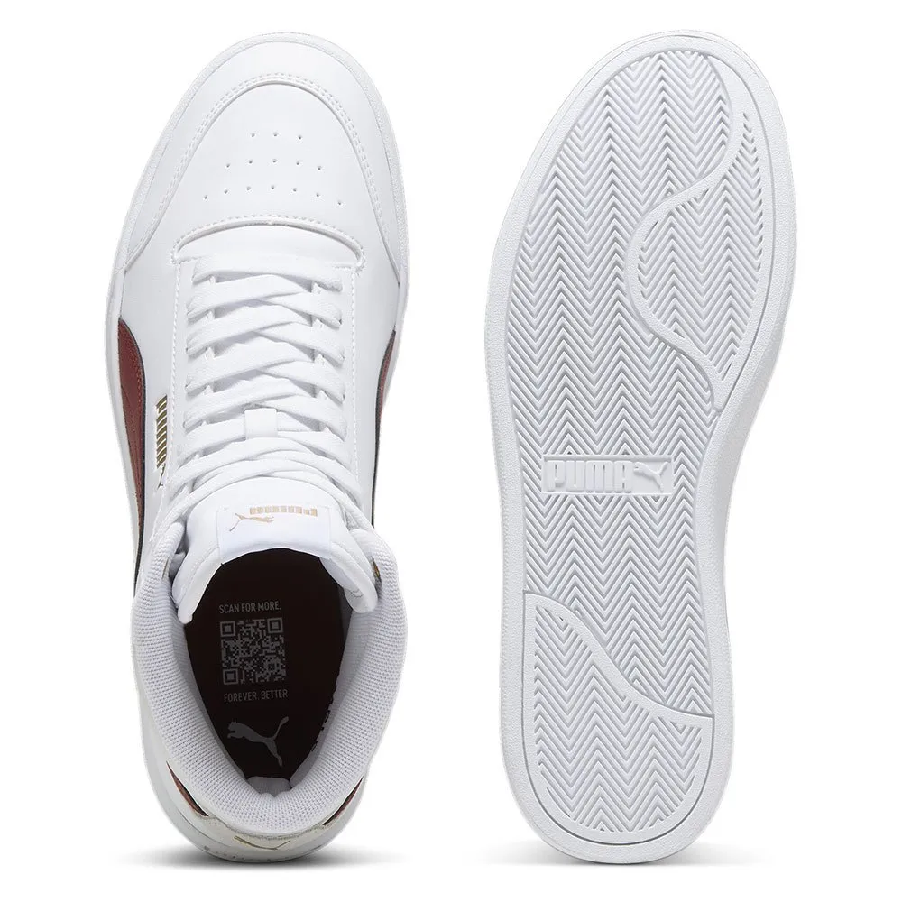 Кроссовки Puma Shuffle Mid trainers, белый — фото 2