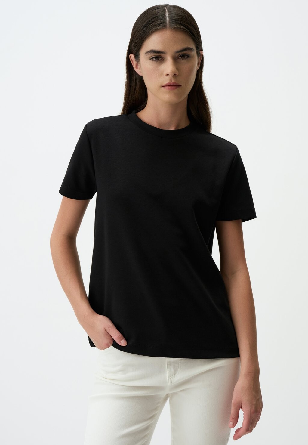 

Базовая футболка CREW NECK SHORT SLEEVE Jimmy Key, черный