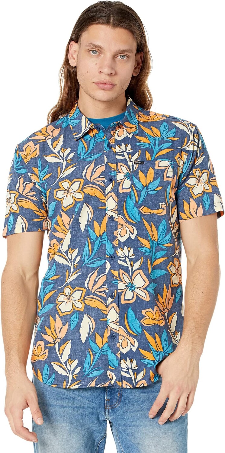 

Рубашка O'Neill Wonderland Short Sleeve Woven, темно-синий